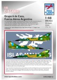 High Planes IAI Dagger Falkands Malvinas