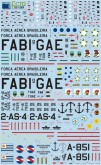 FCM Latin American S-2A Tracker Decals 1:72