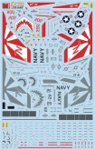 FCM 72 042 F-14A Tomcat - VF-111 Sundowners (part 2) decals